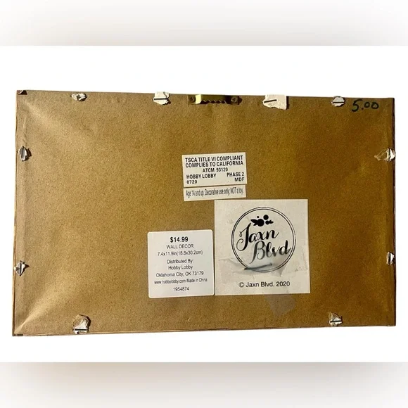 Rustic Black and White 'Good Food Good Mood' Wall Art SOLD! - Picture 7 of 10